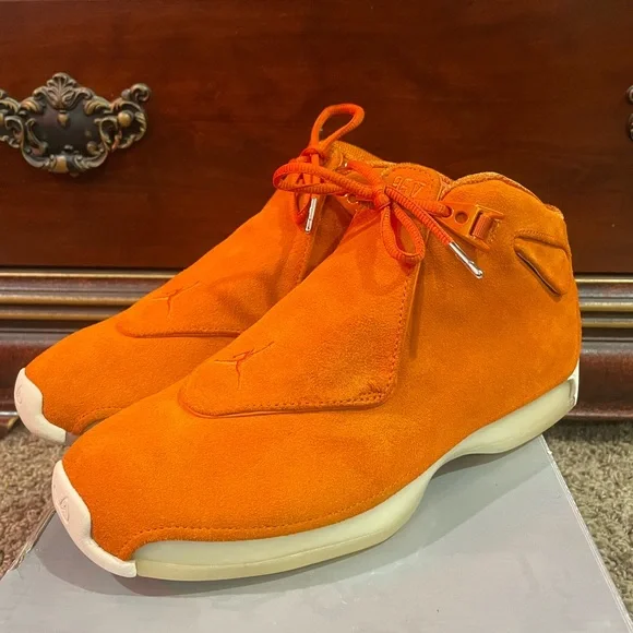 Jordan | Shoes | Air Jordan 8 Orange Suede | Poshmark display picture 3